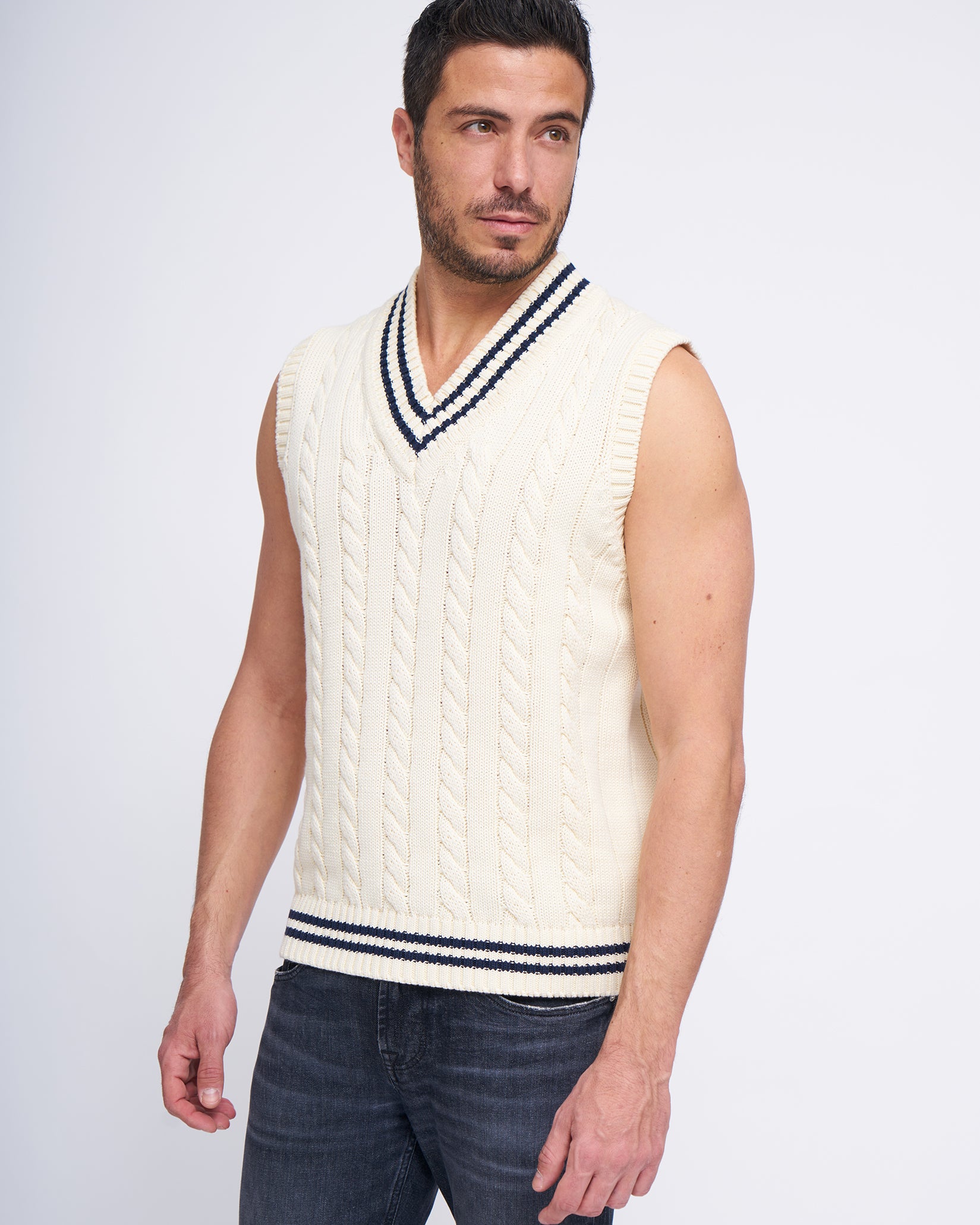 Gilet sans manche homme col v hot sale